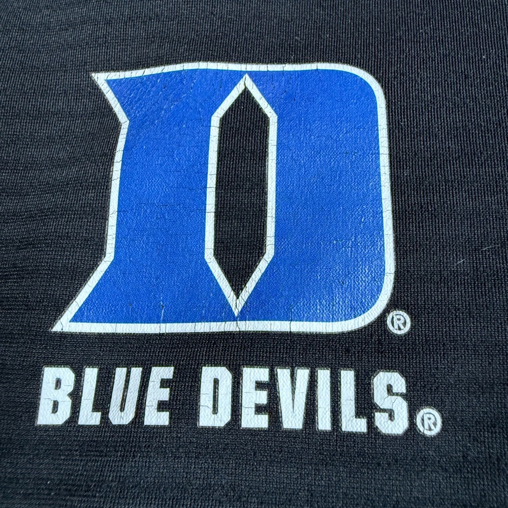 Nike Dri-Fit Long Sleeve T-Shirt Tee Duke Blue Devils Shirt Medium On Field kids - Picture 7 of 7